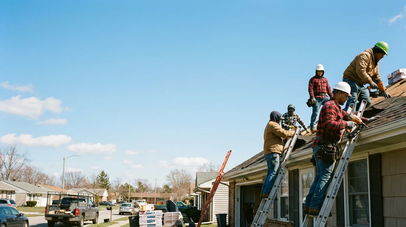 Roofing in Denmark, WI near me